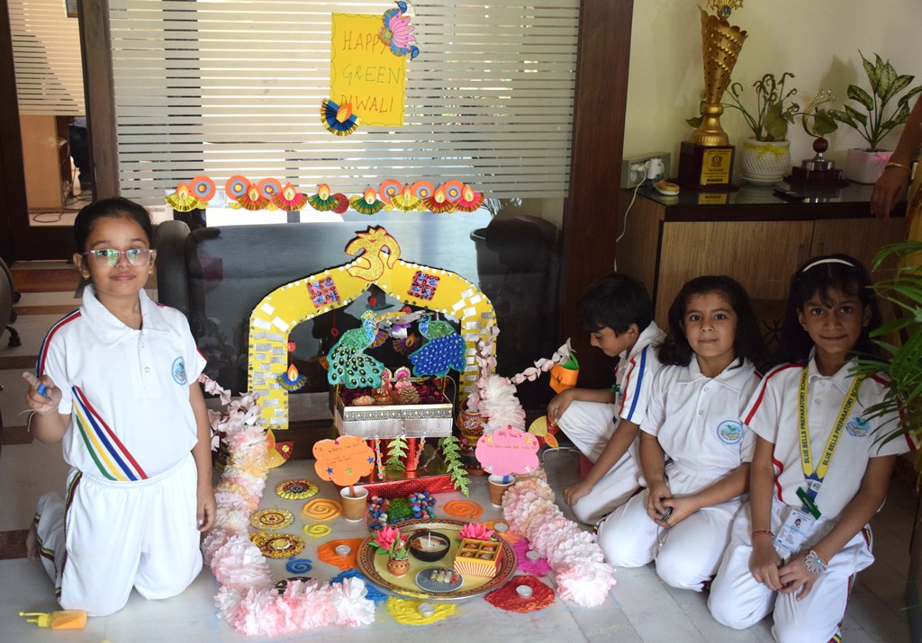 Inter House Rangoli Competition